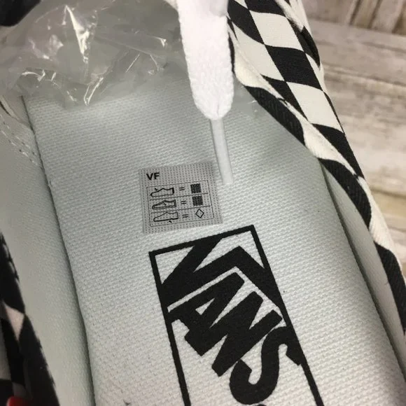 Vans Authentic Mule Checkerboard Black/Truwht🏁 AUA - Picture 11 of 14